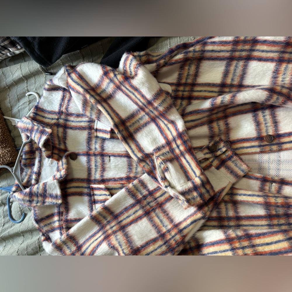 Maurices Multicolor Plaid Jacket